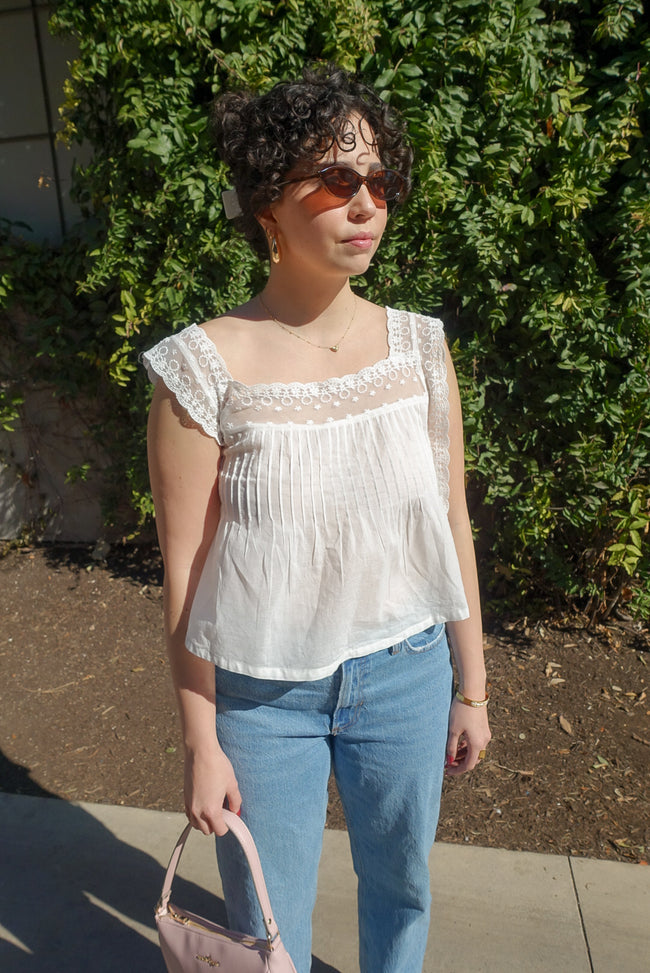 The Elise Lace Top