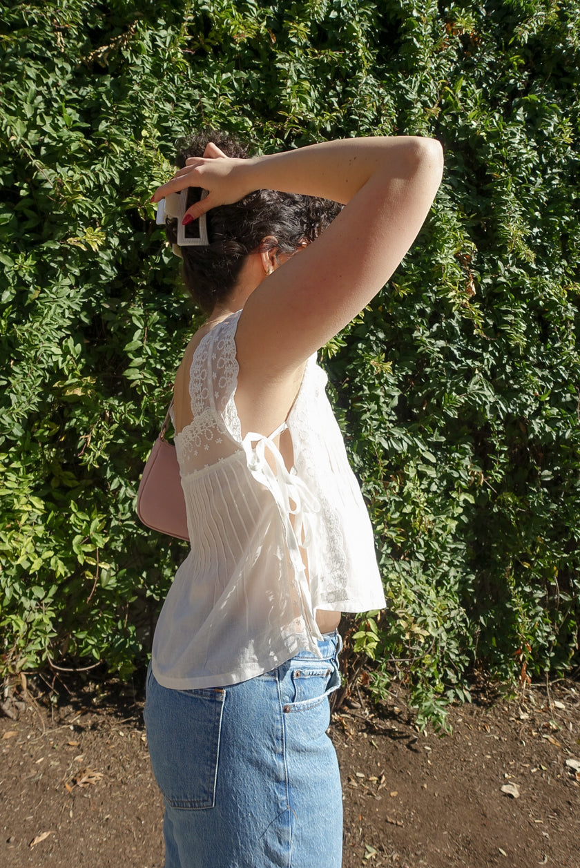 The Elise Lace Top