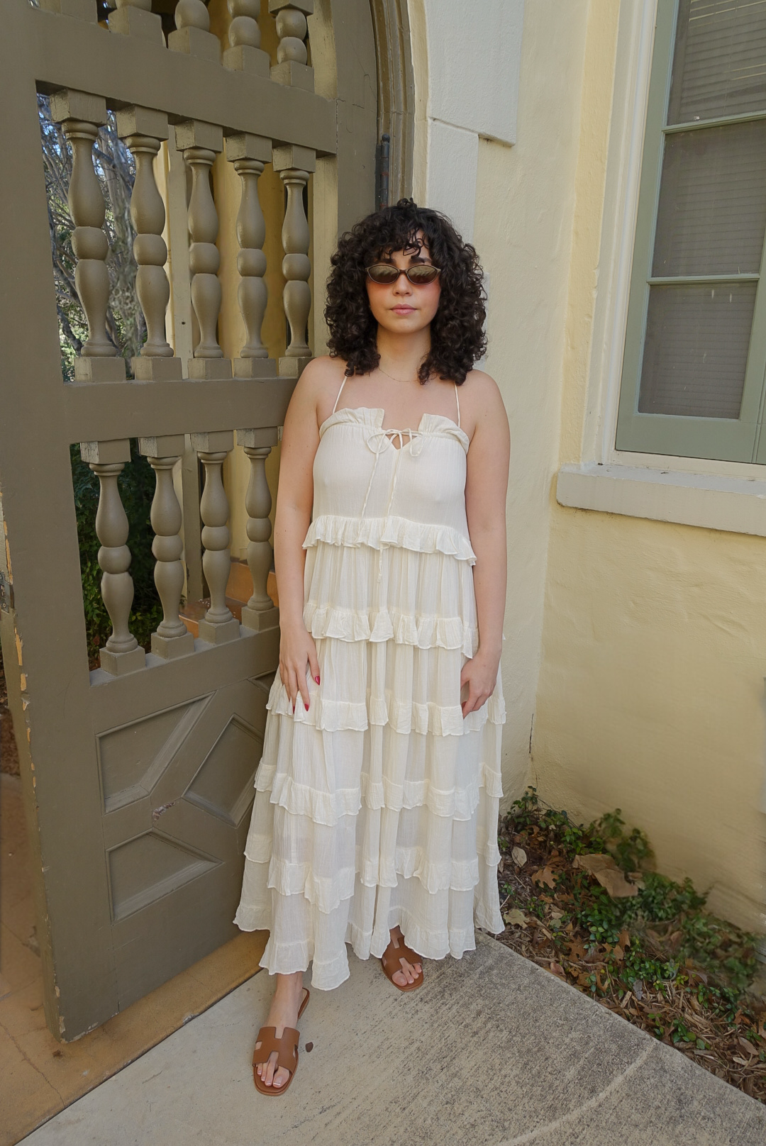 The Alina Ruffle Dress