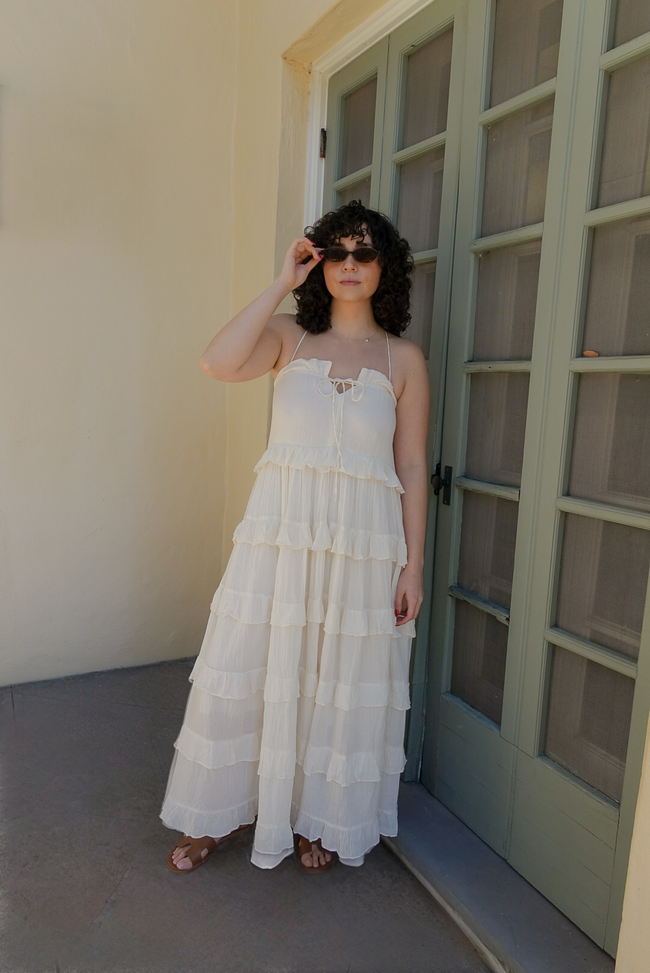The Alina Ruffle Dress