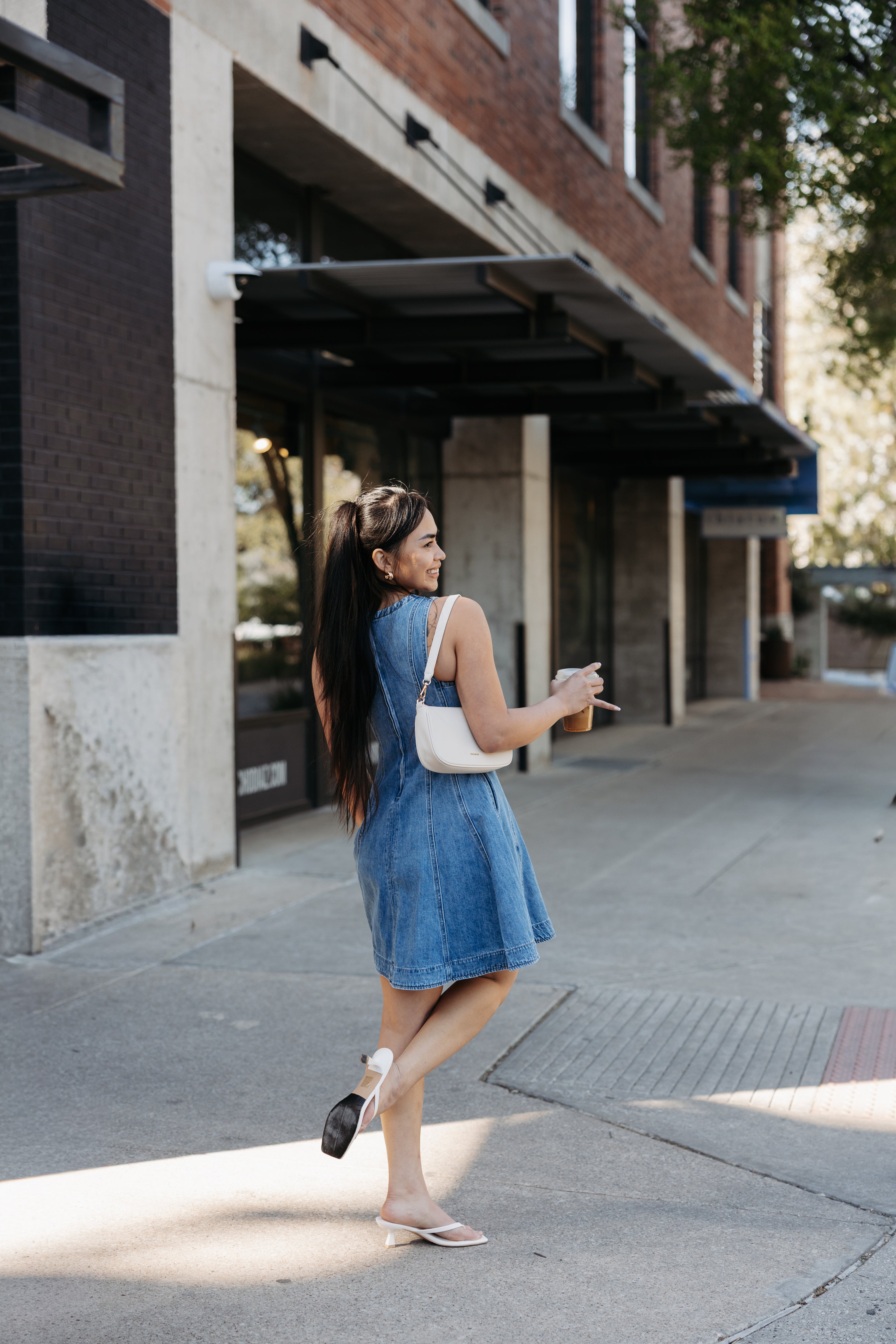 The Camille Denim Dress