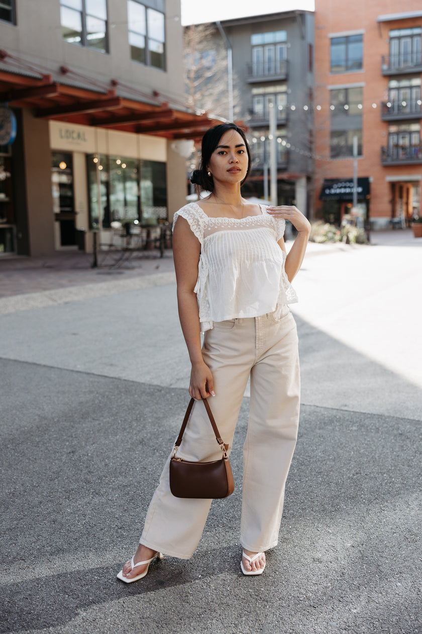 The Elise Lace Top