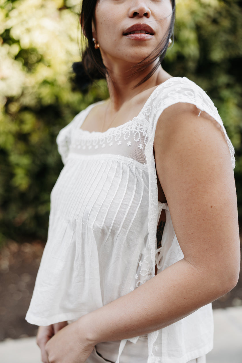 The Elise Lace Top