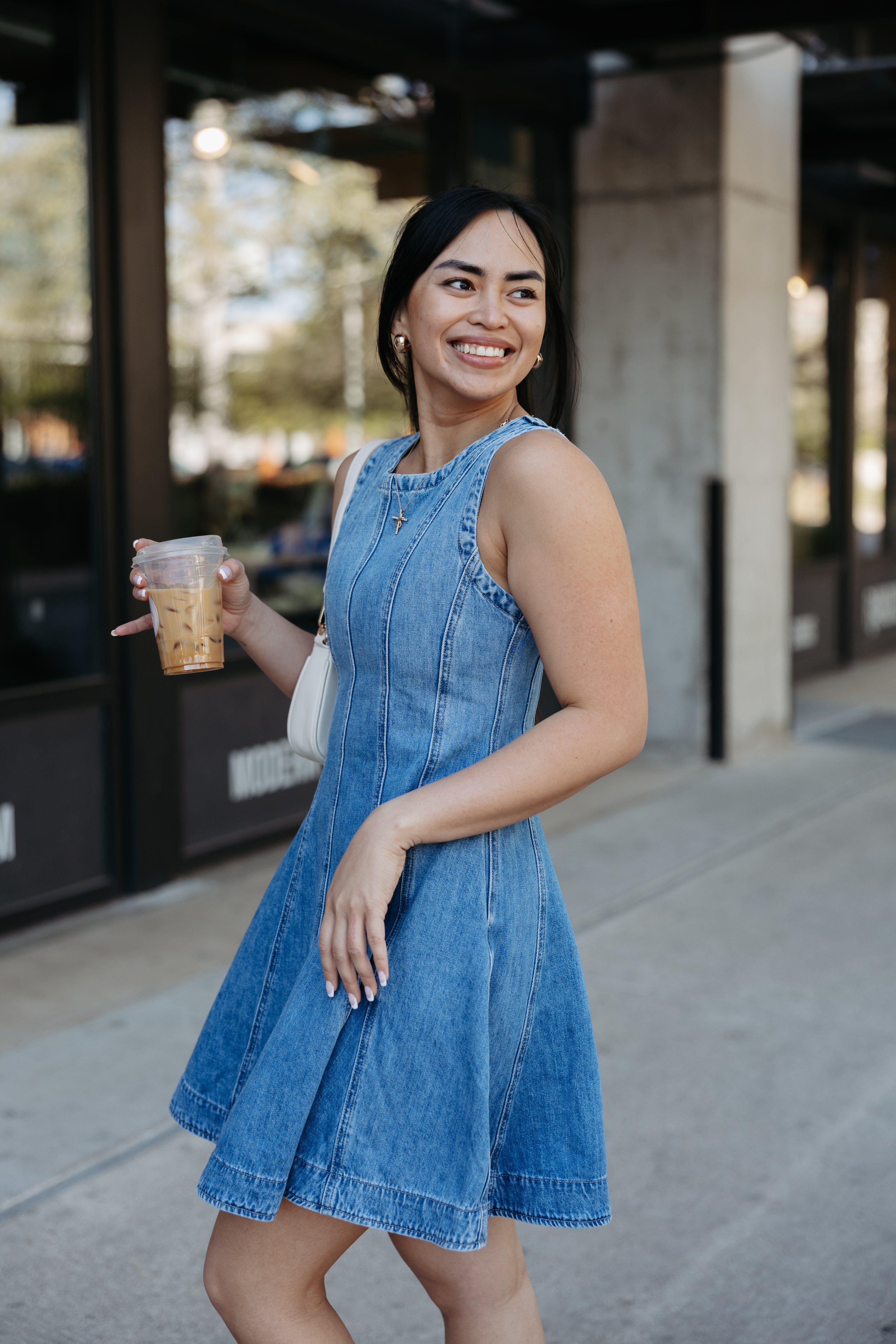 The Camille Denim Dress