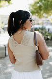 The Isla Eyelet Top